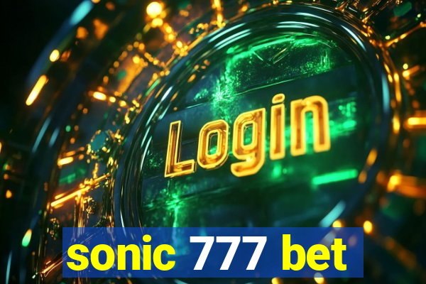 sonic 777 bet